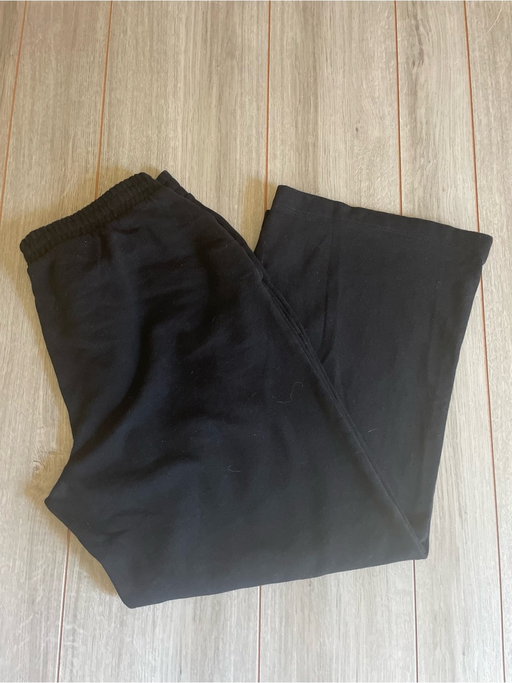 Old Navy women's large black wide leg sweatpants